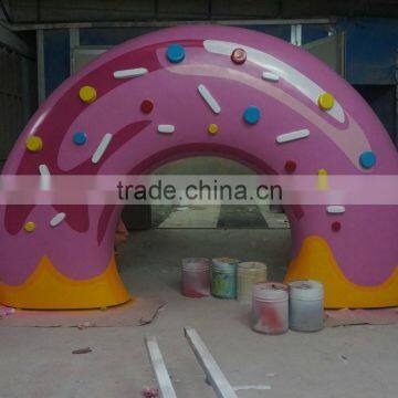 Giant candy door decoration for Children park