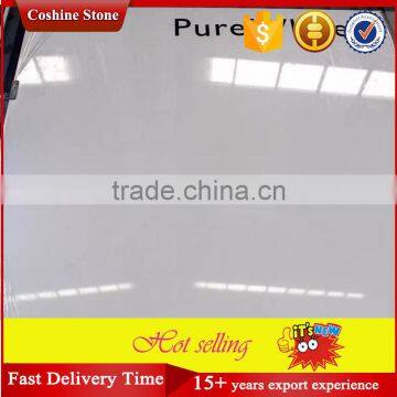 More Customer Request Pure White Quartz Stone Slabs photo-2