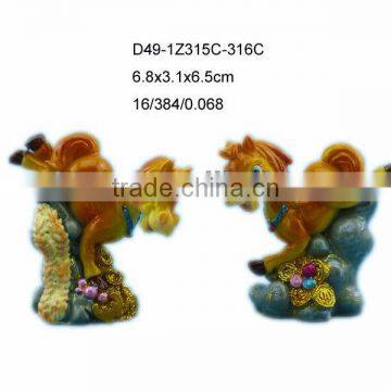 2014 resin symbol of horse gifts