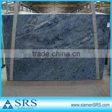 Polished Azul Bahia Granite Slab