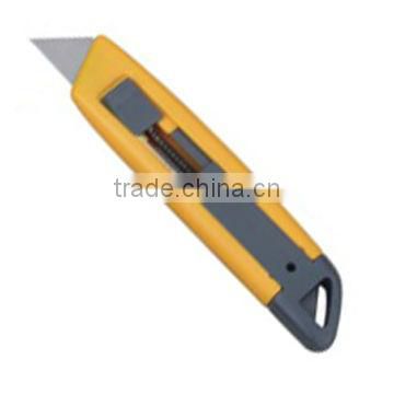 Auto Retractable Plastic Box Cutter Safety Knife