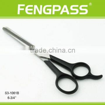 S3-1061B 6-3/4" Inch 2CR13 Stainless Steel With PP Handle Double Thinning Hair Scissors