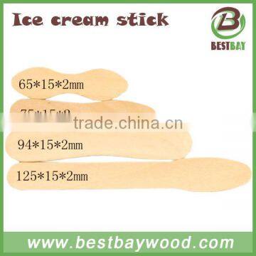 Flat Edge Wooden Ice Cream Sticks photo-5