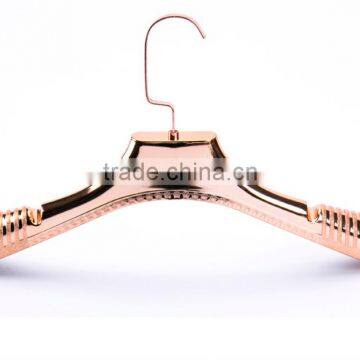 Wide Shoulder Non Silp Plastic Rose Gold Coat Hanger For Clothes photo-4