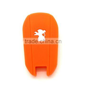 Shenzhen Super Quality Manufacturer Silicone Key Covers Remote Car Key Case for Peugeot 3008