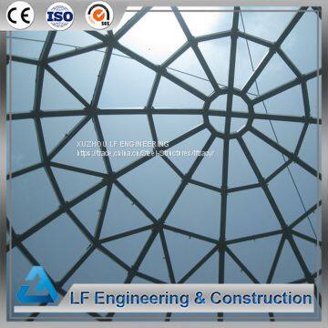 Metal Steel Structure Glass Dome Roof photo-4
