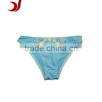 latest fashion design panty with lace