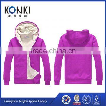 High quality fashion winter jacket sweatshirt winter hoodies for women