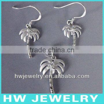 80052 silver coco jewelry