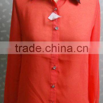 L adies patch work in blouse fashion garments for womens