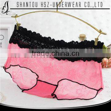 Hot Sale 2015 Wholesale Ladies Lace Sexy High Quality Briefs Mature Ladies Sexy Underwear Young Girls Transparent Panties