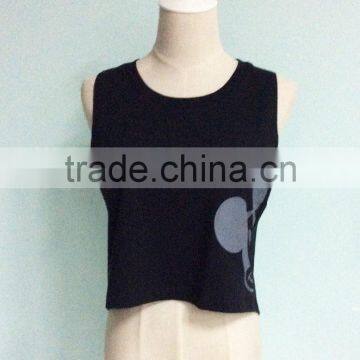 2017 Women T Shirt Cotton OEM Service Short Sleeve With Pattern O Neck Bulk T Shirt photo-4