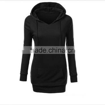 2017 New Alibaba jiangxi fashion women custom hoody