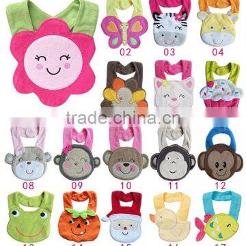 17designs you can choose,Cotton Baby Bibs, Baby Bibs,Chrismas bibs