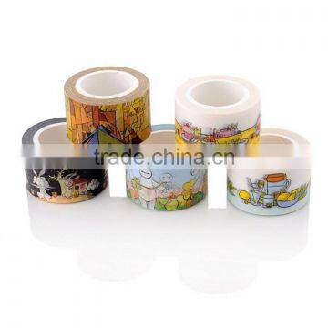 2.5cm*10m Washi Tape Can be Teared by Hand Adhesive Paper Tape Cute Planner Accessories photo-2