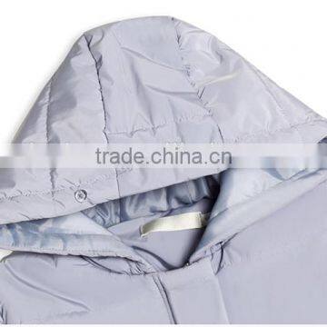 2016 Latest Designs Lady Formal Black Stripe Winter Women's Coat for Ladies photo-5