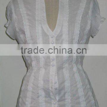 Lace Trim Shirt