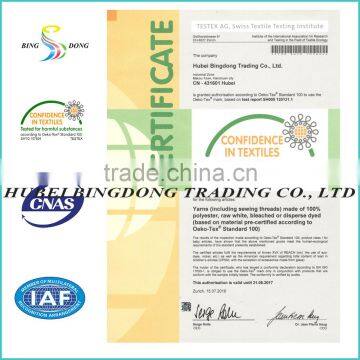 44/2 Raw White 100% Virgin Spun Polyester Yarn From China photo-4