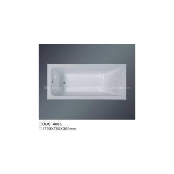 Ordinary Acrylic Bathtub Plastic Bathtub photo-3