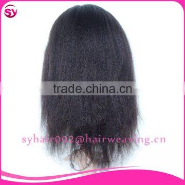 Tangle Free Brazilian Thick Human Hair Lace Front Wig photo-6