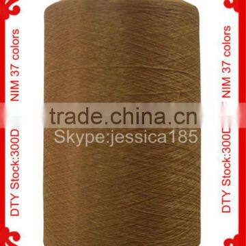 100%polyester Yarn Dty Dope Dye 150d/48f Him