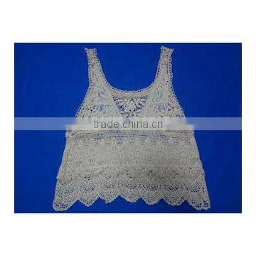 embroidered neck lace