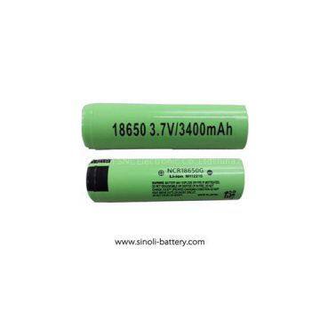 3400mAh 18650 3.7V Lithium Ion Batteries