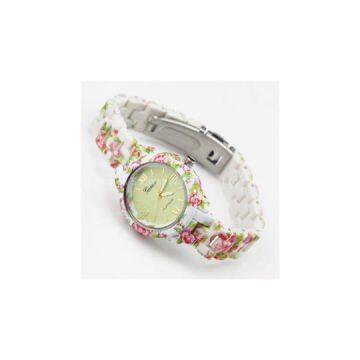 New Arrival Custom Water Resistant Quartz Plastic Watch