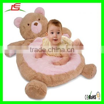 Baby Infant Cuddle Plush Soft Play Mat Floor Rug For Gift