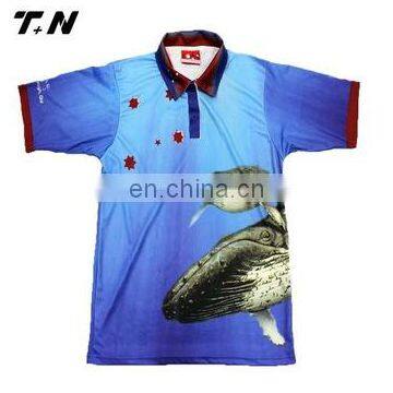 UV protection custom fishing shirt