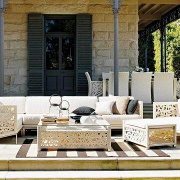Comfortable Contemporary Outdoor Furniture Waterproof Waterproof Decorative