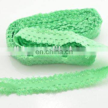 6/8" Elastic Spandex Band Floral Lace photo-2