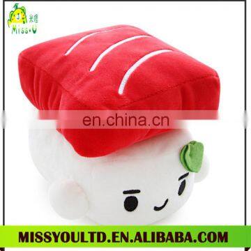 Different Types Plush Kawaii Food Sushi Decoration Cushion