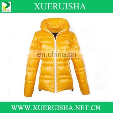 Super light weight duck down jacket for cold weather down coat