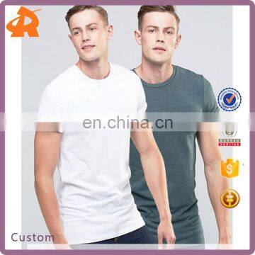 Provide OEM Service Design Custom Man T-shirt Printing With Roll Sleeve