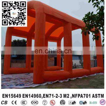 Orange Oxford Inflatable Football Field Party Tent For Outdoor Sport Event