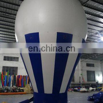 Cheap Giant Advertising Inflatable Rooftop Blue Ground Balloon photo-4