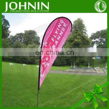 2016 advertsing customized cheap printing flying banner teardrop flag