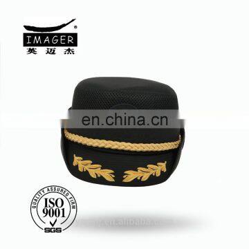 Honorable Customized Coast Guard Generalissimo Headwear with Gold Embroidery for Women Female
