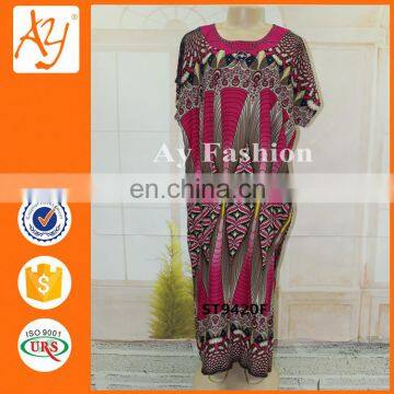 Hot Sale African Style Women Clothes Print Kaftan Plus Size Dresses For Women