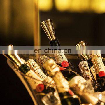 Directly China Factory offer Gold painting champagne sipper