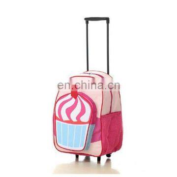 Vivid Cartoon Trolley Kids Bag For Primary School