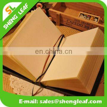 Hardcover notebook with embossed custom logo notebook factory