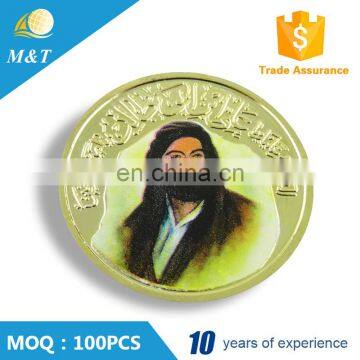 Promotiaonl Different Kinds Head Portrait Custom Made Souvenir Coin