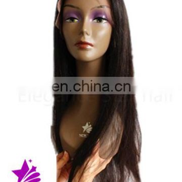 Alibaba wholesale hot selling top quality full lace virgin Brazilian human hair wig