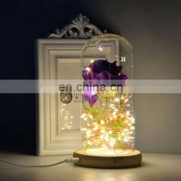 led glass ball string lights for home wedding holiday decoration