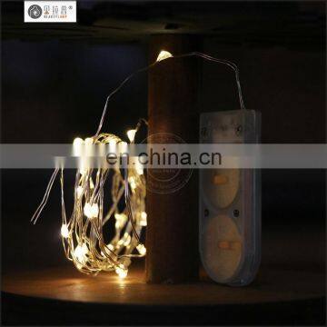 Warm white rice bulb led string light for home sense decoration