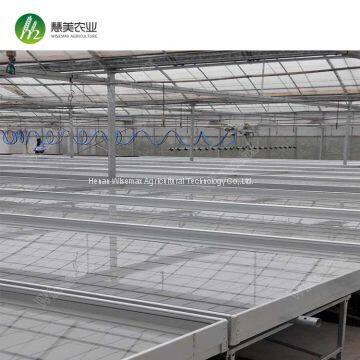High Quality Ebb and Flow Rolling Plastic Trays Hydroponic Flood Seedbed photo-3