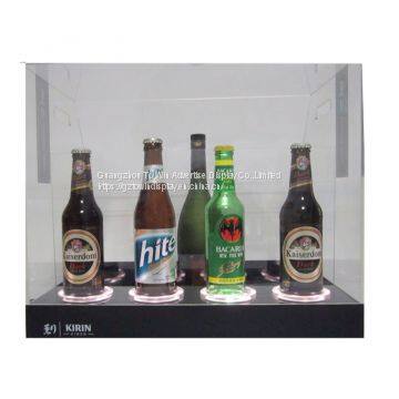 Chivas wine bottle stand display,liquor glorified luminous LED display