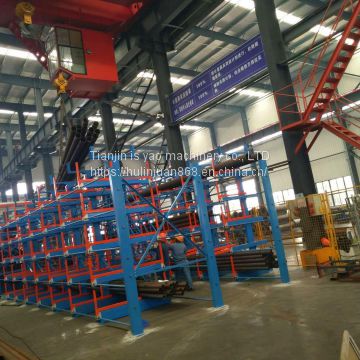 The multilayer classification storing pipe rack of driving